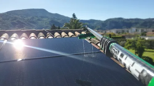 Nettoyage écologique vitres eau pure déminéralisée Côte d'Azur