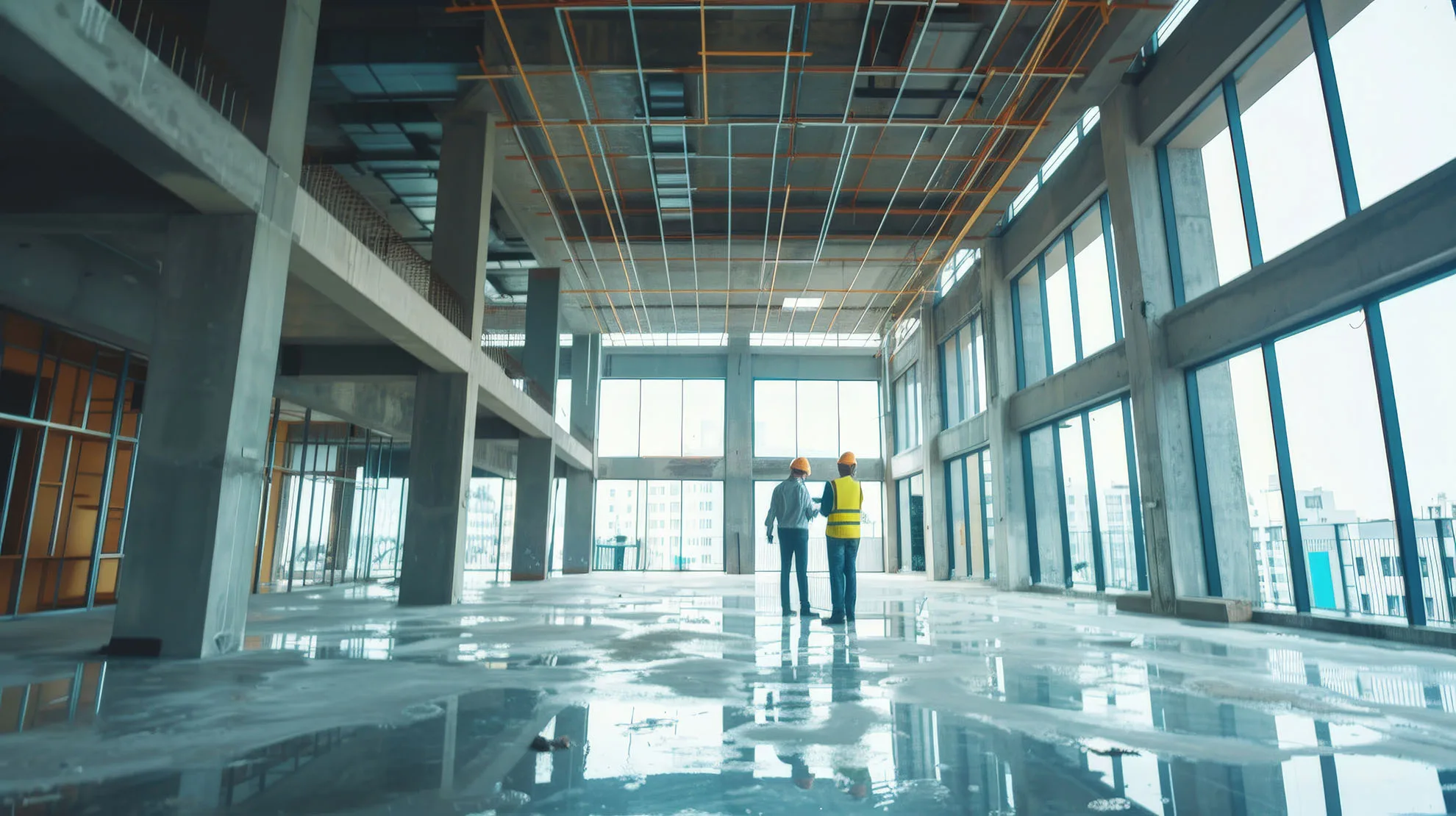 Nettoyage de fin de chantier professionnel intérieur — OSMONET Côte d'Azur