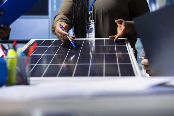 Rapport intervention nettoyage panneaux solaires Nice